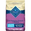 Show in main carousel: Blue Buffalo Life Protection Formula Natural Large Breed Adult Lamb Dry Dog Food, 11.7-kg bag slide 1 of 9