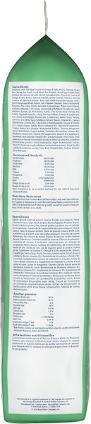 Show full view: Blue Buffalo Life Protection Formula Natural Puppy Lamb & Oatmeal Recipe Dry Dog Food, 11.7-kg bag slide 3 of 9
