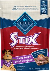 Blue Buffalo Stix Natural Lamb Dog Treats, 6-oz bag