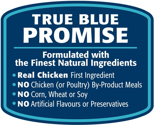 Show full view: Blue Buffalo Tastefuls Kitten Chicken Entree Pate Wet Food, 85-g can, case of 24 slide 5 of 6
