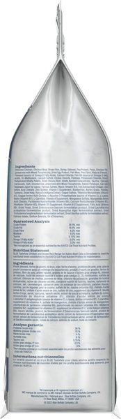 Show full view: Blue Buffalo Tastefuls Natural Adult Chicken & Brown Rice Dry Cat Food, 3.1-kg bag slide 3 of 8