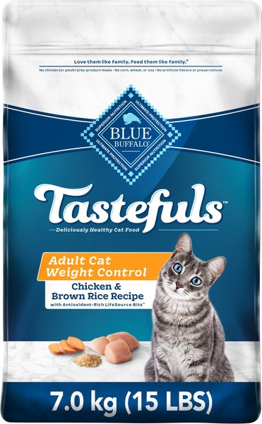 BLUE BUFFALO Tastefuls Natural Weight Control Adult Chicken Dry