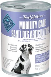 Blue Buffalo True Solutions Natural Mobility Support Adult Wet Dog Food, 354-g can, case of 12