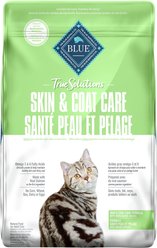 Blue Buffalo True Solutions Natural Skin & Coat Care Adult Salmon Dry Cat Food, 6.8-kg bag