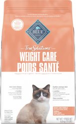 Blue Buffalo True Solutions Natural Weight Care Adult Chicken Dry Cat Food, 6.8-kg bag