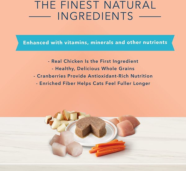 Show full view: Blue Buffalo True Solutions Natural Weight Care Adult Wet Cat Food, 155-g can, case of 24 slide 3 of 7