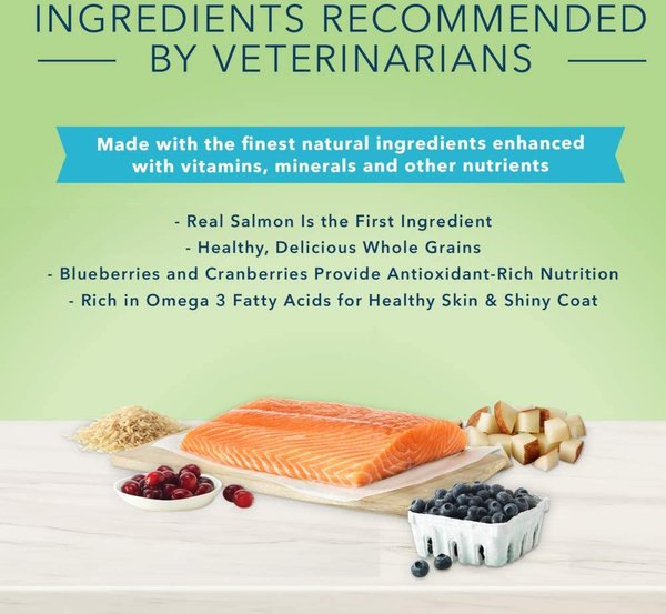 Show full view: Blue Buffalo True Solutions Skin & Coat Care Natural Adult Salmon Dry Dog Food, 9.9-kg bag slide 5 of 9