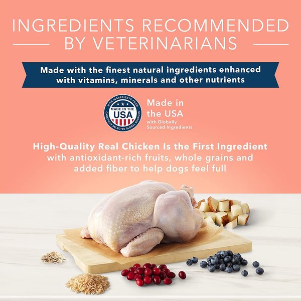 Show full view: Blue Buffalo True Solutions Weight Care Natural Adult Chicken Dry Dog Food, 9.9-kg bag slide 5 of 9