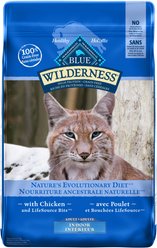 Blue Buffalo Wilderness Chicken Grain-Free Indoor Adult Dry Cat Food, 4.9-kg bag