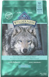Blue Buffalo Wilderness Salmon Grain-Free Large Breed Adult Dry Dog Food, 10.8-kg bag