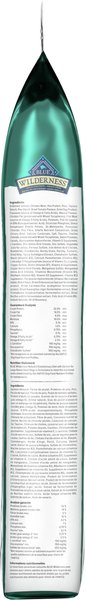 Show full view: Blue Buffalo Wilderness Salmon Grain-Free Large Breed Adult Dry Dog Food, 10.8-kg bag slide 3 of 8