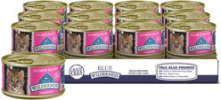 Blue Buffalo Wilderness Kitten Salmon Grain-Free Wet Cat Food, 85-g can, case of 24