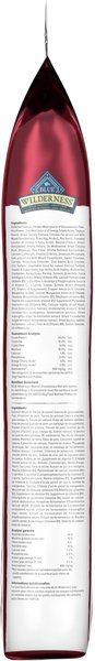 Show full view: Blue Buffalo Wilderness Adult Grain-Free Natural Salmon Dry Dog Food, 10.8-kg bag slide 3 of 9
