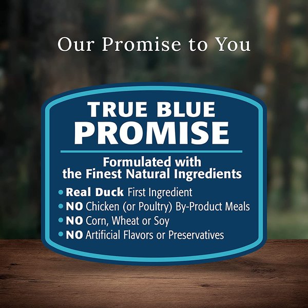 Show full view: Blue Buffalo Wilderness More Meat & Wholesome Grains Adult Dry Dog Food, 10.8-kg bag slide 8 of 10