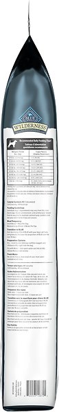 Show full view: Blue Buffalo Wilderness More Meat & Wholesome Grains Adult Chicken Dry Dog Food, 10.8-kg bag slide 3 of 10