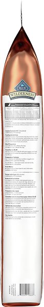 Show full view: Blue Buffalo Wilderness More Meat & Wholesome Grains Puppy Large Breed High-Protein Chicken Dry Dog Food, 10.8-kg bag slide 3 of 10