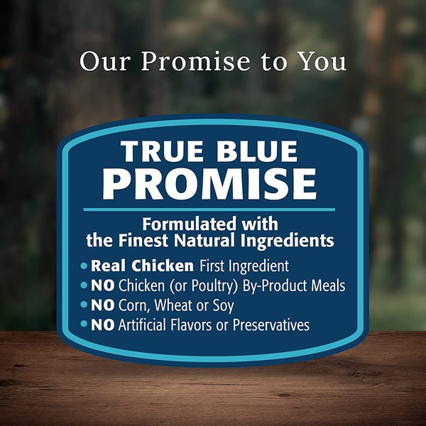 Show full view: Blue Buffalo Wilderness More Meat & Wholesome Grains Puppy Large Breed High-Protein Chicken Dry Dog Food, 10.8-kg bag slide 8 of 10