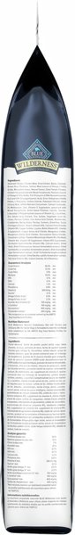 Show full view: Blue Buffalo Wilderness More Meat & Wholesome Grains Senior Chicken Dry Dog Food, 10.8-kg bag slide 4 of 10