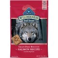 Blue Buffalo Wilderness Trail Natural Biscuit Salmon Dog Treats, 10-oz bag