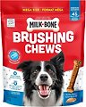 Milk-Bone Brushing Chews Daily Medium Dental Dog Treats, 45 count