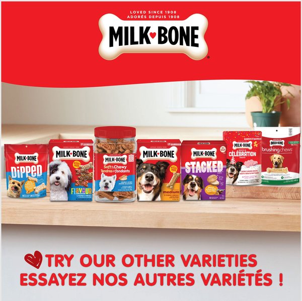 Show full view: Milk-Bone Brushing Chews Daily Medium Dental Dog Treats, 45 count slide 8 of 9