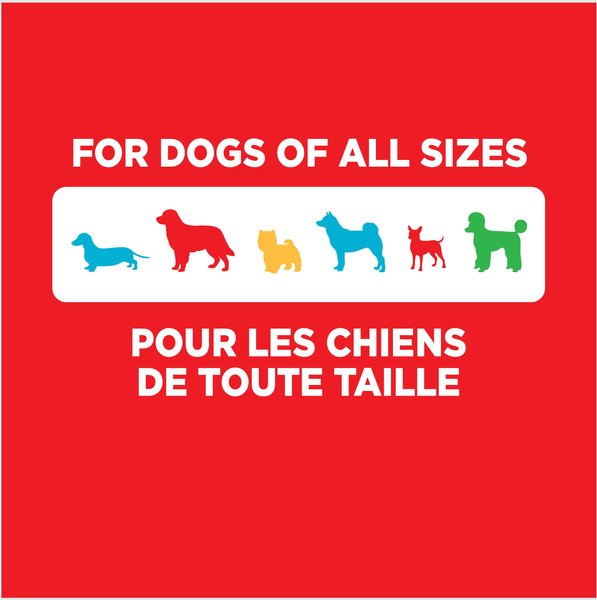 Show full view: Milk-Bone Dipped Biscuits Real Peanut Butter Crunchy Dog Treats, 340-g bag slide 5 of 9