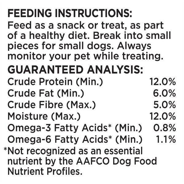 Show full view: Milk-Bone Farmer’s Medley Limited Ingredient Salmon Dog Treats, 280-g bag slide 7 of 8