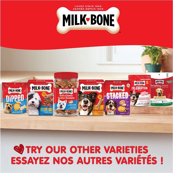 Show full view: Milk-Bone Farmer's Medley Grain-Free Real Lamb & Spring Vegetables Dog Treats, 340-g bag slide 8 of 9