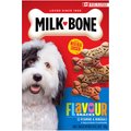 Milk-Bone Flavour Snacks Assorted Meat Flavours Small Crunchy Biscuit Dog Treats, 450-g box