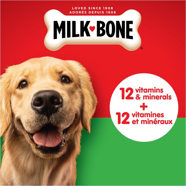Show full view: Milk-Bone Original Crunchy Biscuit Large Dog Treats, 2-kg box slide 3 of 9