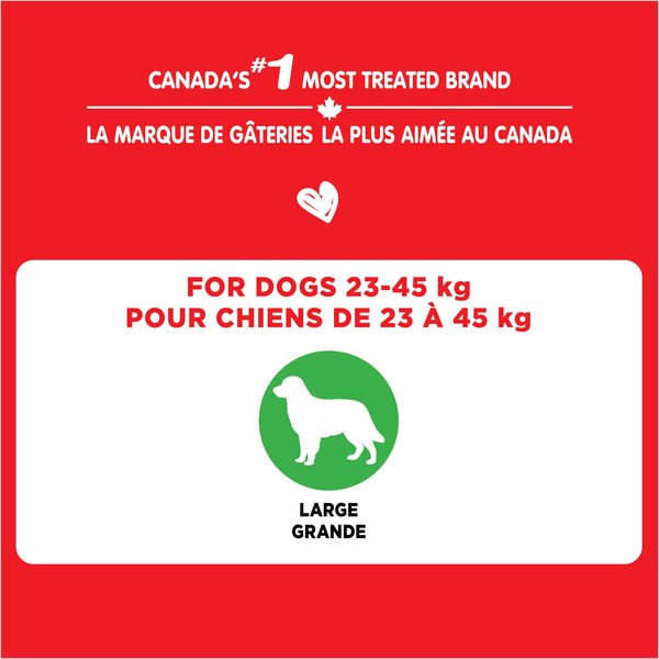 Show full view: Milk-Bone Original Crunchy Biscuit Large Dog Treats, 2-kg box slide 5 of 9