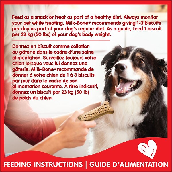 Show full view: Milk-Bone Original Crunchy Biscuit Large Dog Treats, 2-kg box slide 6 of 9