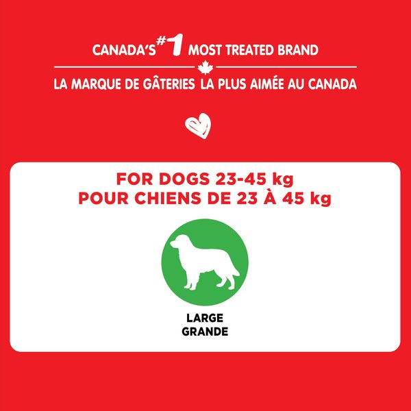 Show full view: Milk-Bone Original Crunchy Biscuit Large Dog Treats, 900-g box slide 5 of 9