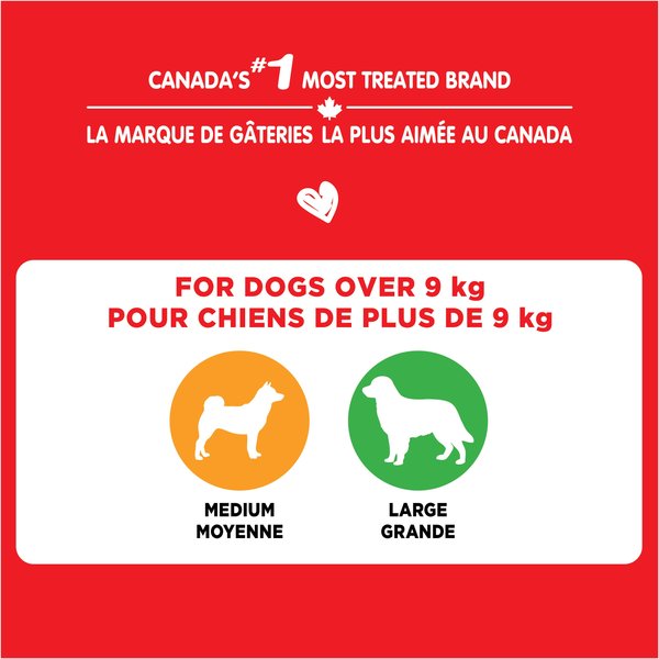 Show full view: Milk-Bone Original Crunchy Biscuit Medium Dog Treats, 900-g box slide 4 of 8