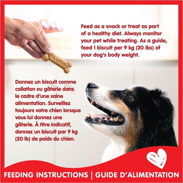 Show full view: Milk-Bone Original Crunchy Biscuit Medium Dog Treats, 900-g box slide 5 of 8