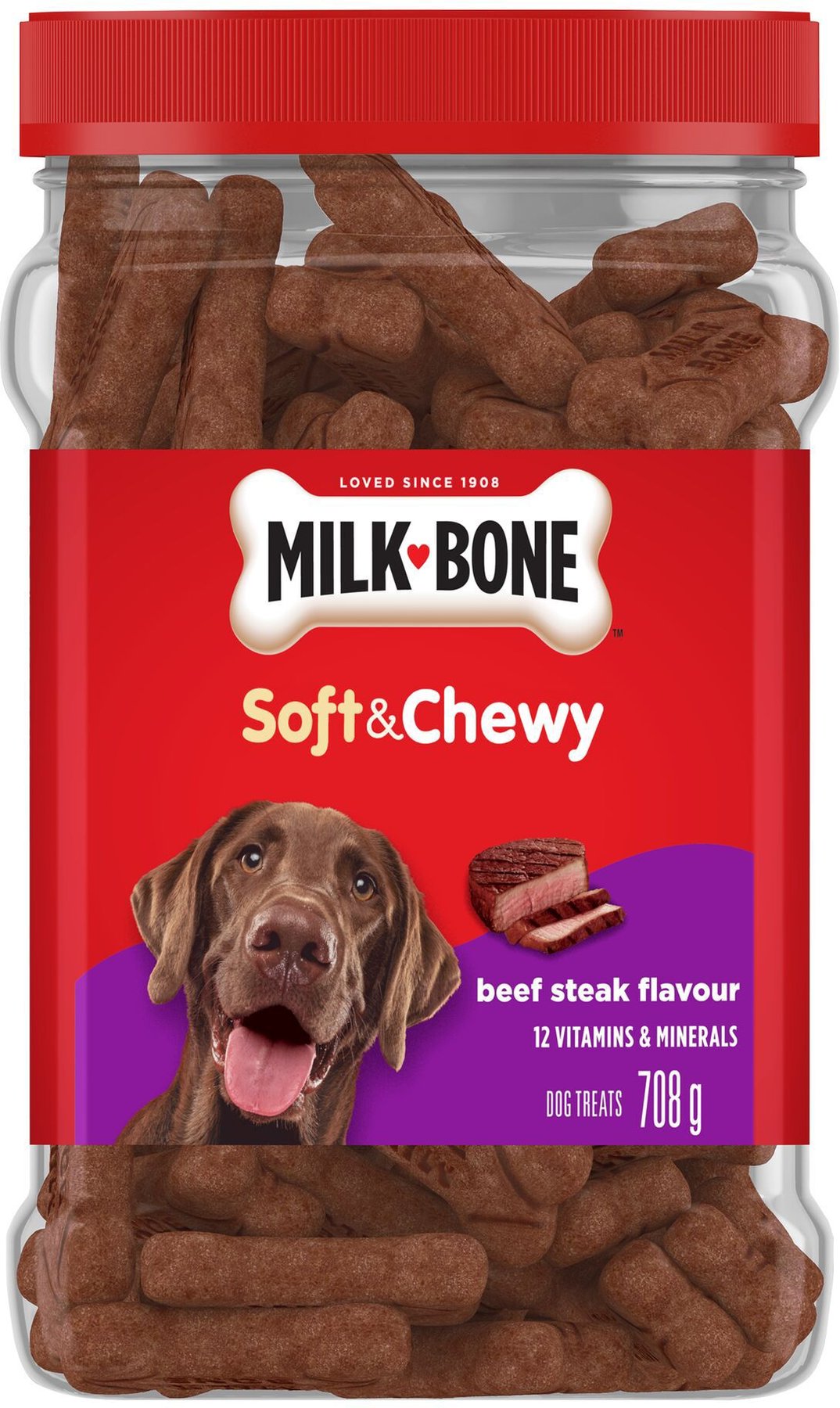 Milk bone soft hot sale and chewy beef