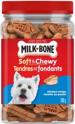 Milk-Bone Chicken Recipe Soft & Chewy Dog Treats, 708g tub