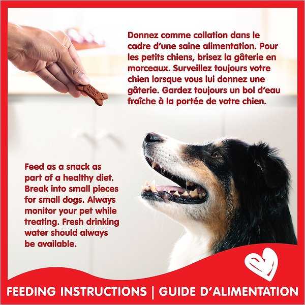 Show full view: Milk-Bone Filet Mignon Flavour Soft & Chewy Dog Treats, 113-g bag slide 6 of 9