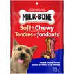 Show in main carousel: Milk-Bone Steak & Cheese Flavour Soft & Chewy Dog Treats, 113-g bag slide 1 of 8