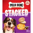 Show in main carousel: Milk-Bone Stacked Biscuits Molasses & Peanut Butter Flavour Crunchy Dog Treats, 283-g bag slide 1 of 9