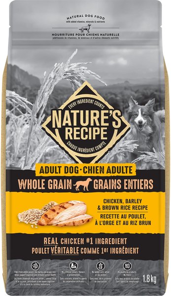 Chewy dog clearance food nature's recipe