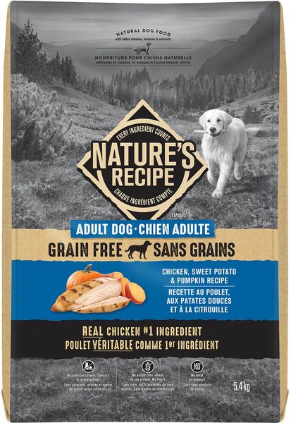 NATURE S RECIPE Grain Free Chicken Sweet Potato Pumpkin Recipe