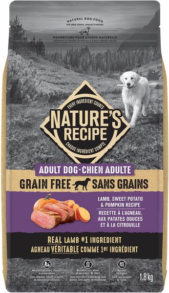 Nature's recipe grain free lamb best sale