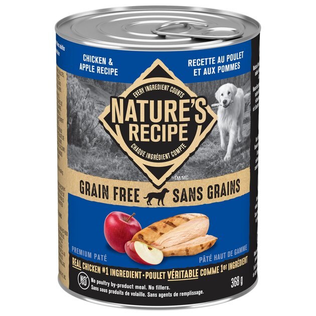 NATURE S RECIPE Premium Pate Grain Free Chicken Apple Recipe Wet