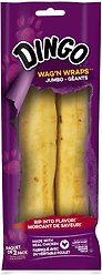 Dingo Wag'N Wraps Jumbo Dog Treats, 2 count