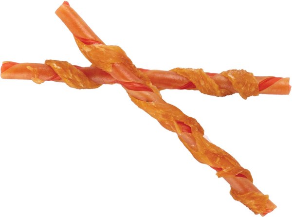 Show full view: DreamBone Chicken Wrapped Twist Sticks Peanut Butter Dog Treats, 36 count slide 3 of 3