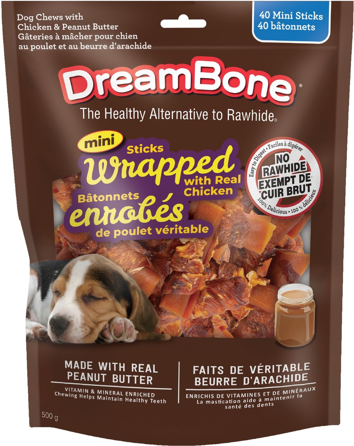 Dreambone chicken wrapped 2025 chews with peanut butter