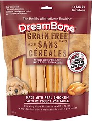 DreamBone Grain-Free Sticks Dog Treats, 10 count