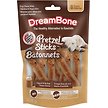 Show in main carousel: DreamBone Pretzel Sticks Dipped with Peanut Butter Dog Treats, 8 count slide 1 of 3