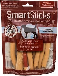 SmartBones Chicken Sticks Dog Treats, 10 count